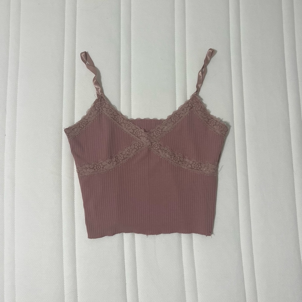 pink y2k style tank top
